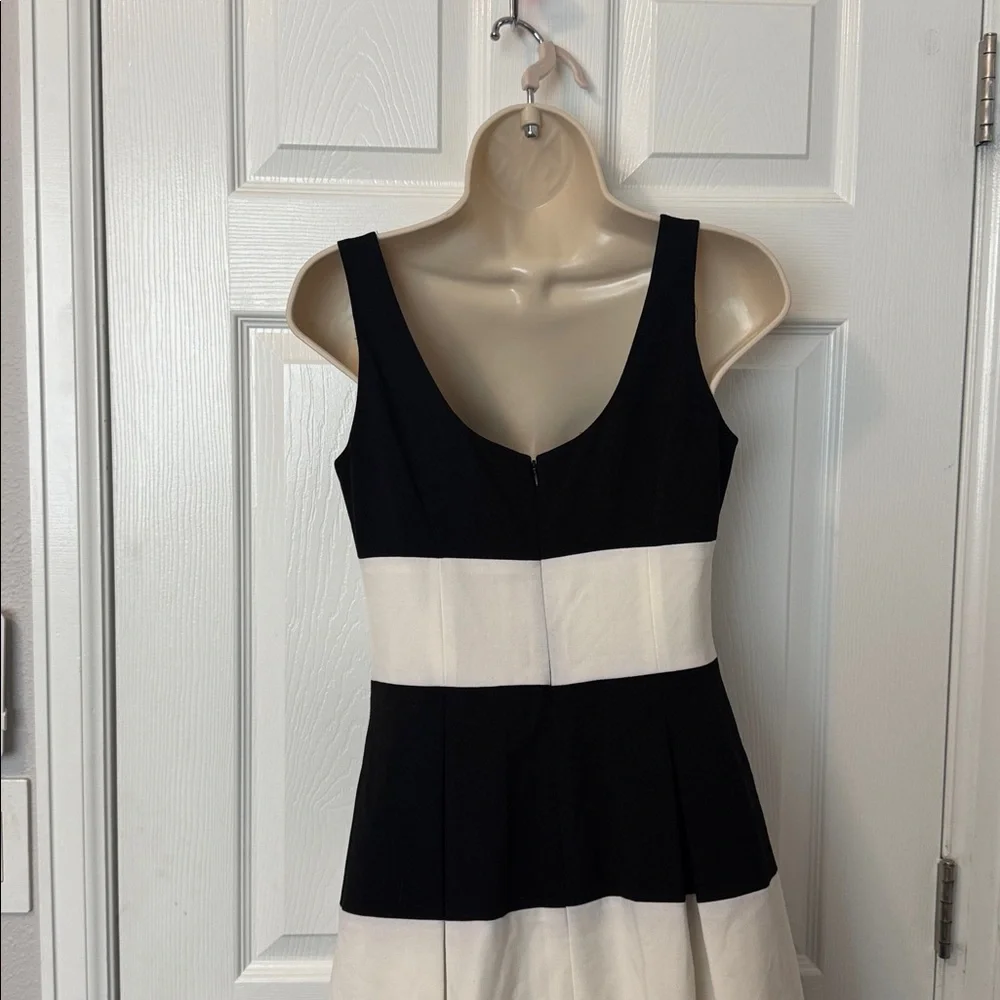 Lauren by Ralph Lauren black-and-white stripe dress - Picture 4 of 5